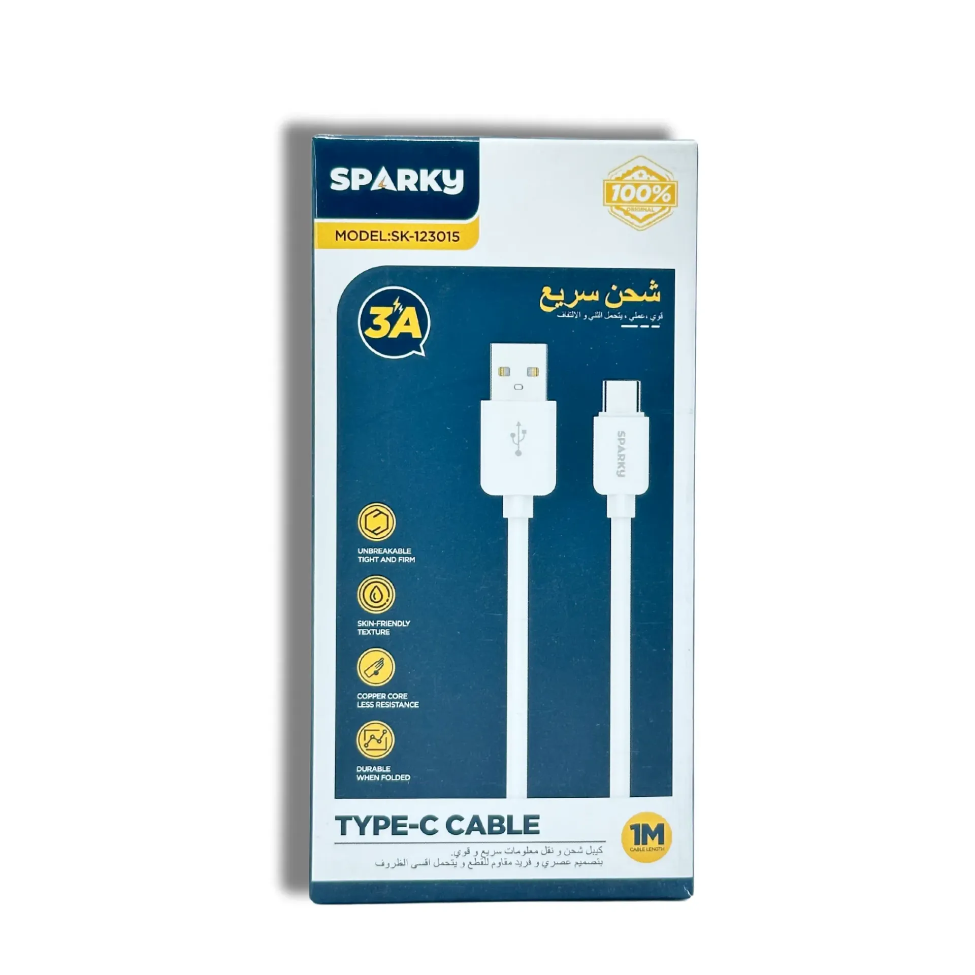 [SK-123015] سلك شاحن تايب سي - يو اس بي SK-123015