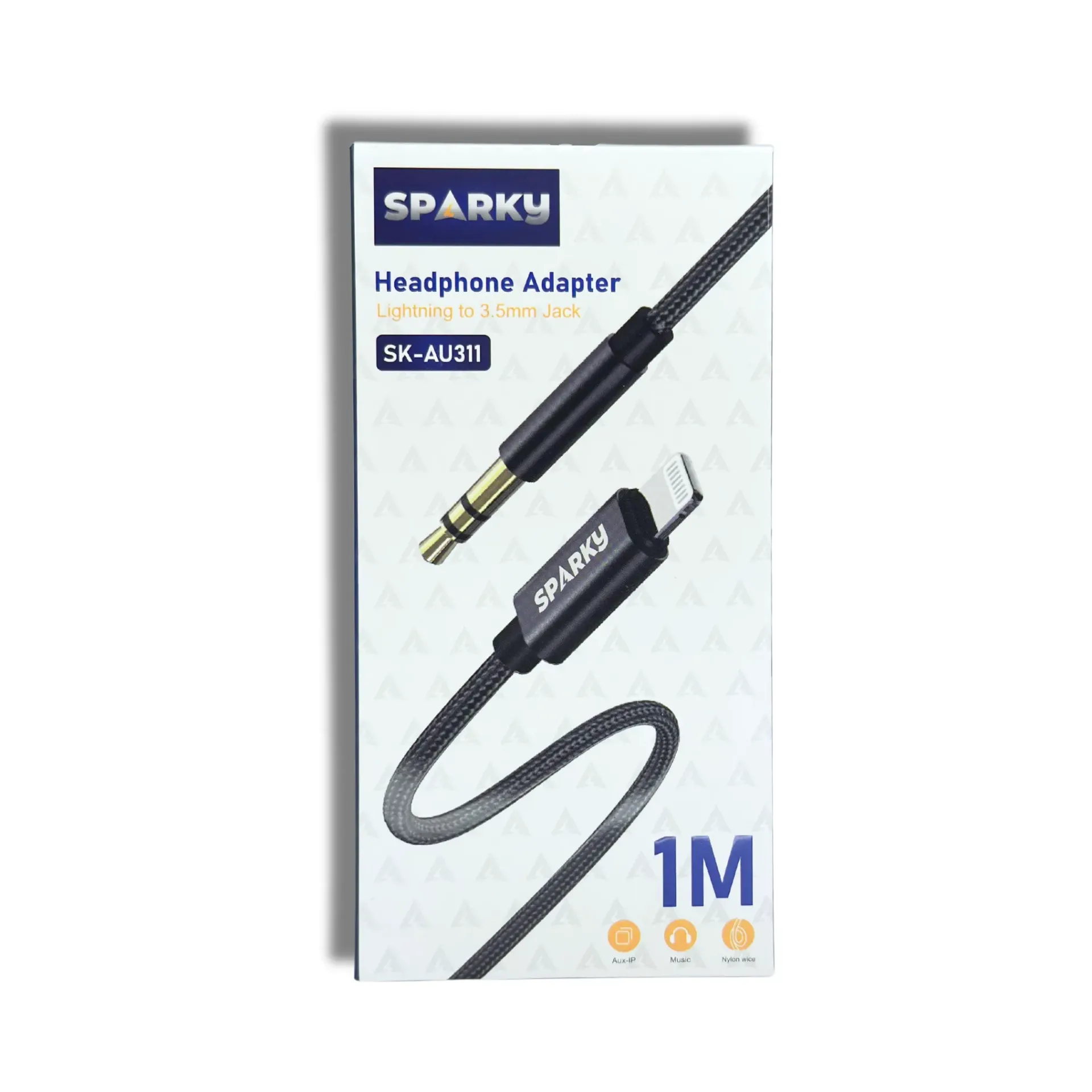 [SK-AU311] وصلة ايفون-اوكس قماش 1  متر SK-AU311