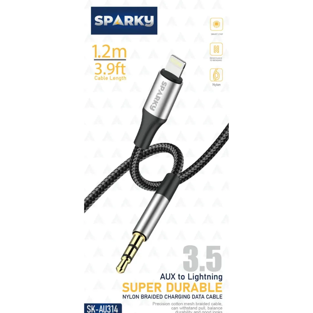 [SK-AU314] وصلة قماش فاخر ايفون-اوكس 1.2  متر SK-AU314