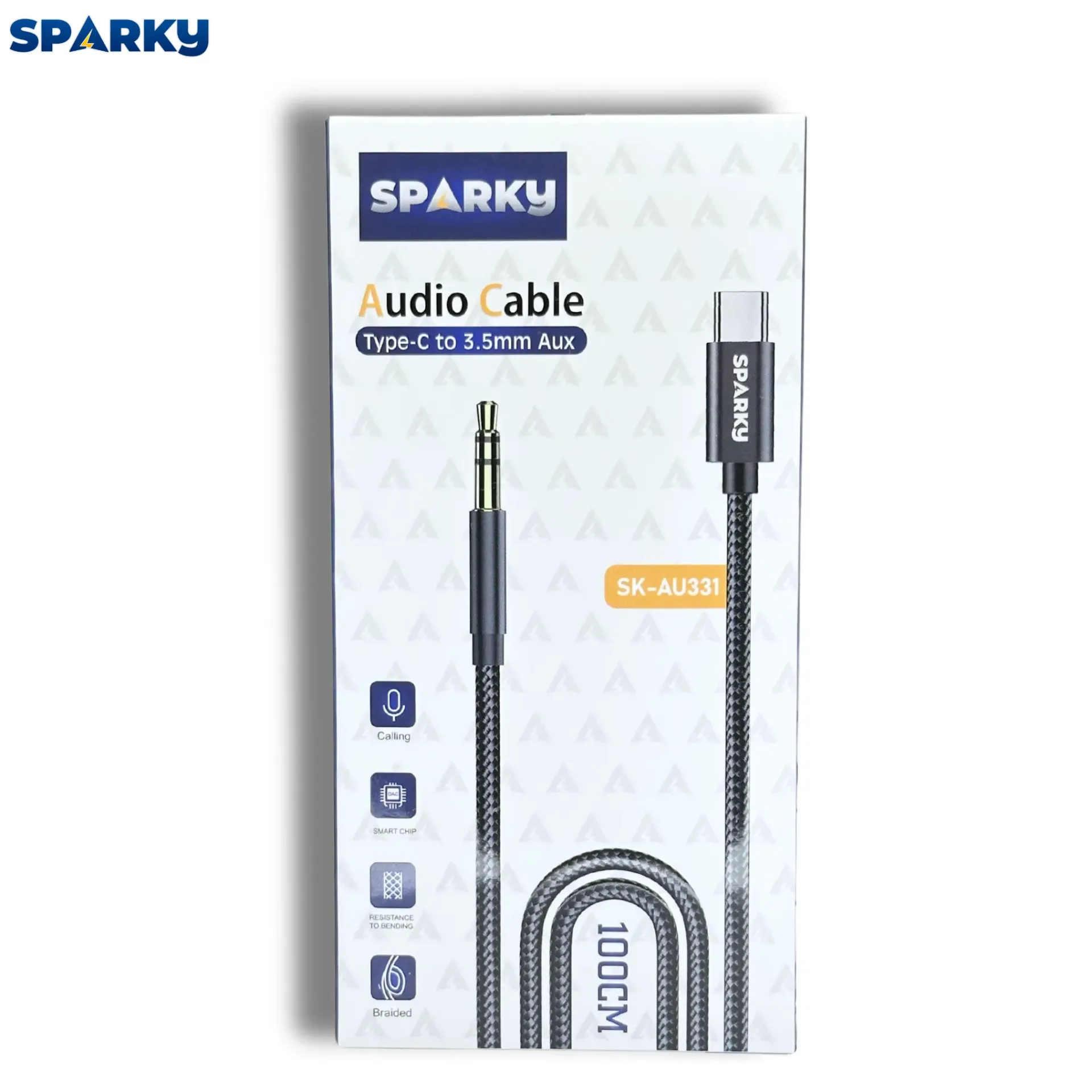 وصلة تايب سي-اوكس قماش 1 متر SK-AU331