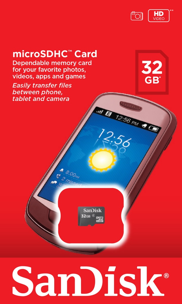 سان ديسك فلاش 32 GB