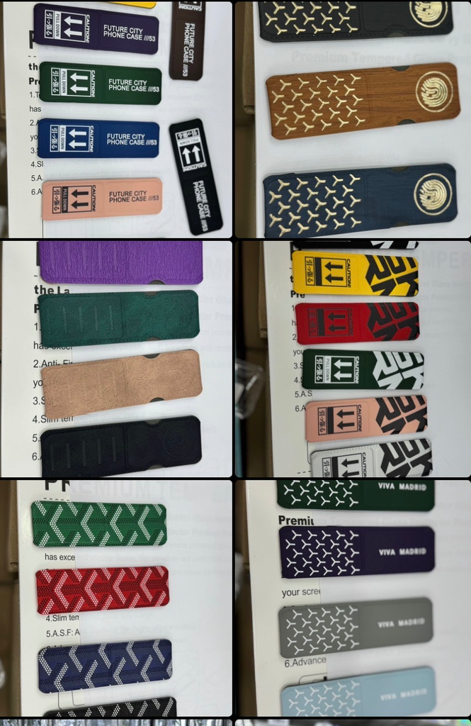 [242001] مسكة جوال جلد مغناطيس