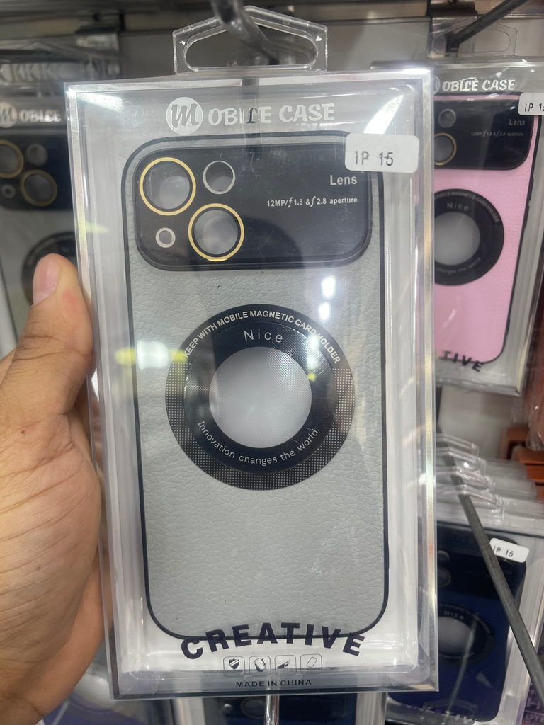 خلفية جلد ميج سيف ملون