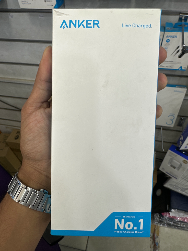 [B8173] سلك شاحن انكر يو اس بي - تايب سي قماش 2  متر قطعتين B8173