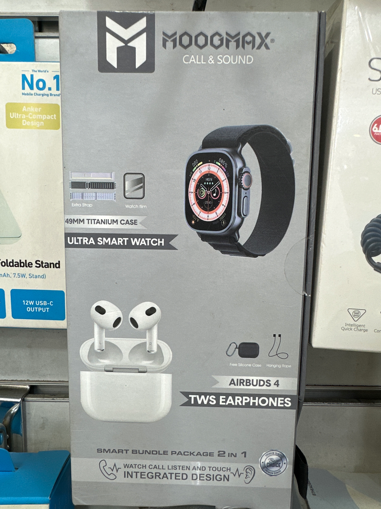 ساعة موج ماكس مع السماعة MX-SW002