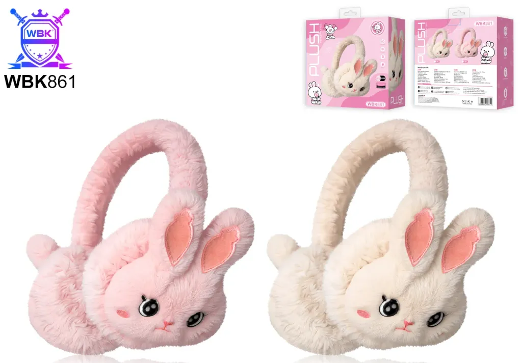 سماعة راس اطفال اشكال دباديب WBK861