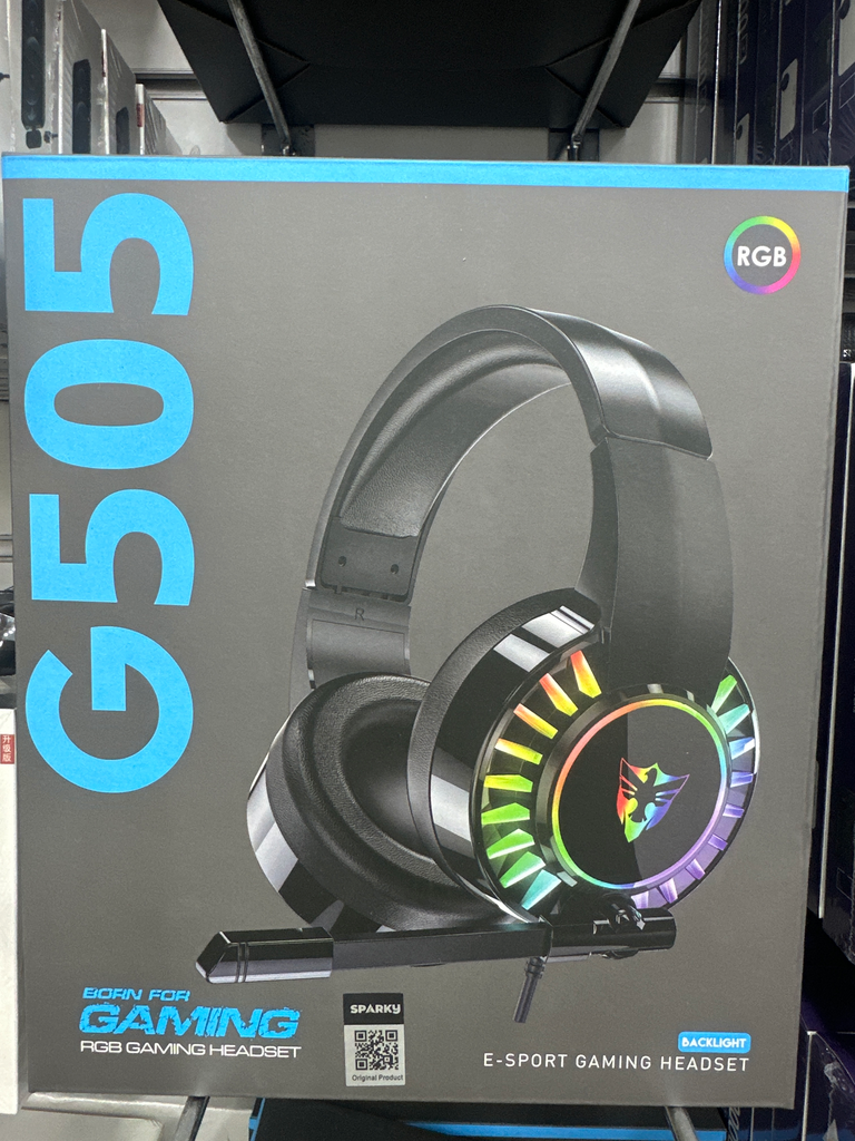 سماعة راس العاب سلك يو اس بي G505