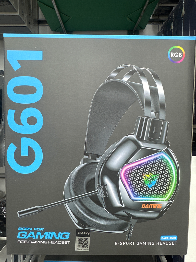 [G601] سماعة راس العاب سلك يو اس بي G601