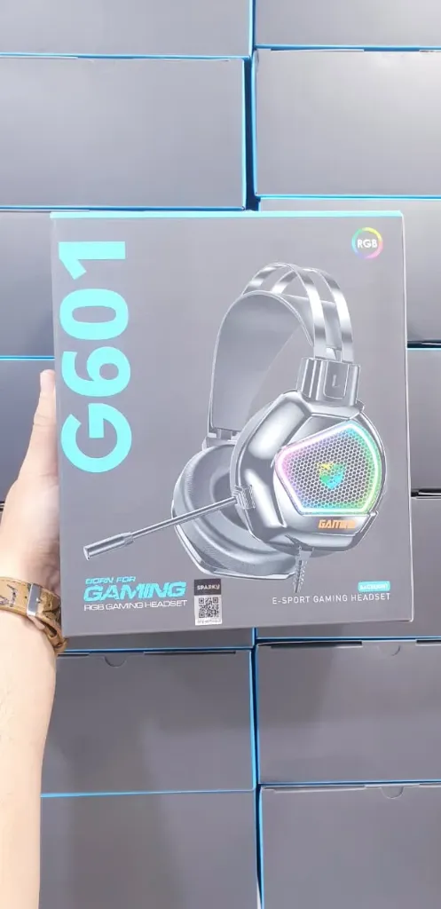 سماعة راس العاب سلك يو اس بي G601