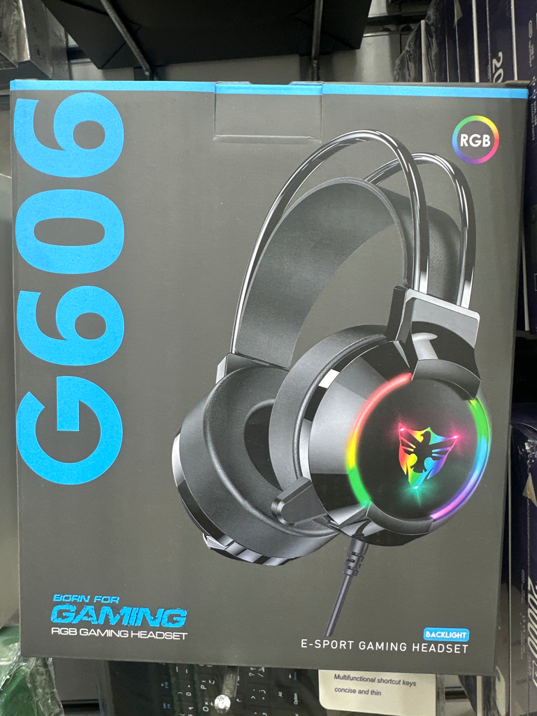 سماعة راس العاب سلك يو اس بي G606