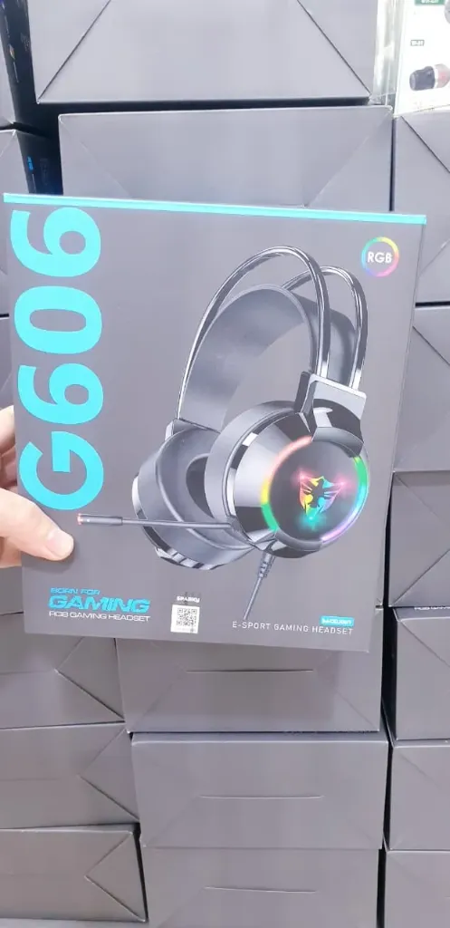 سماعة راس العاب سلك يو اس بي G606