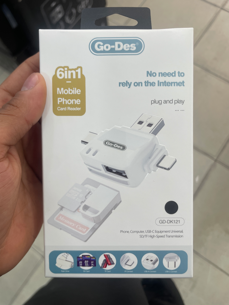 [GD-DK121] وصلة تحويل قوديس 6*1 GD-DK121