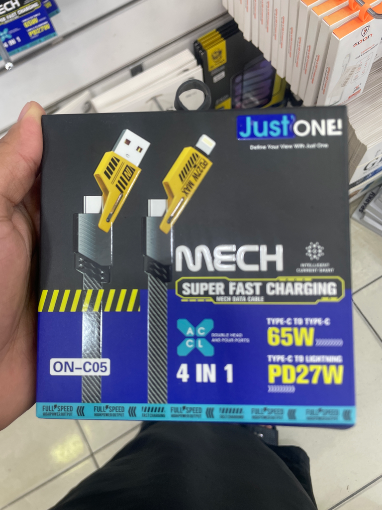 سلك شاحن 4*1 تجاري ON-C05