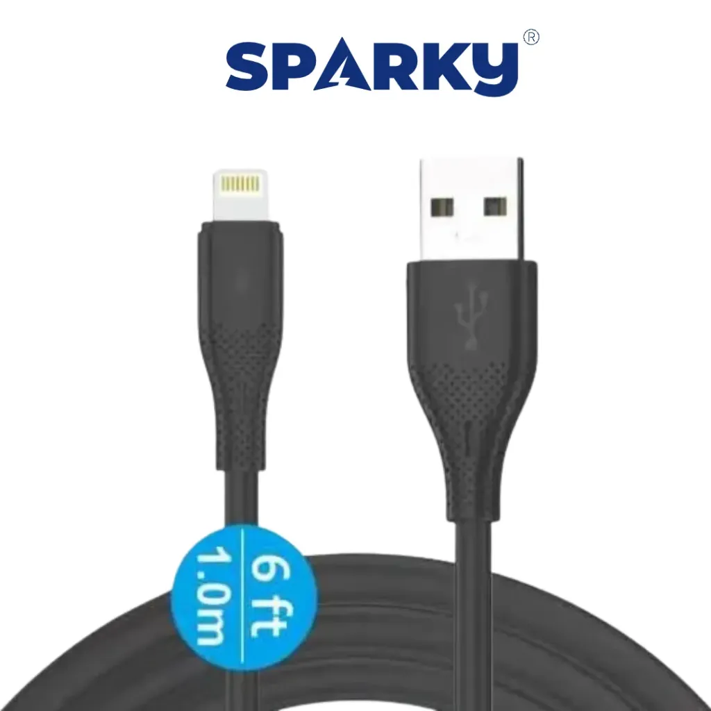 سلك شاحن سيلكون يو اس بي - ايفون 1 متر SK-2605