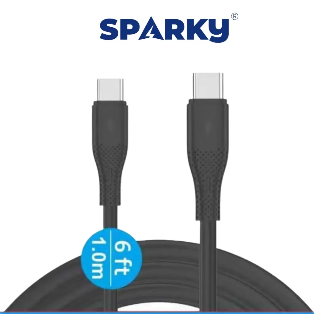 سلك شاحن سيلكون تايب سي - تايب سي 1 متر SK-2607