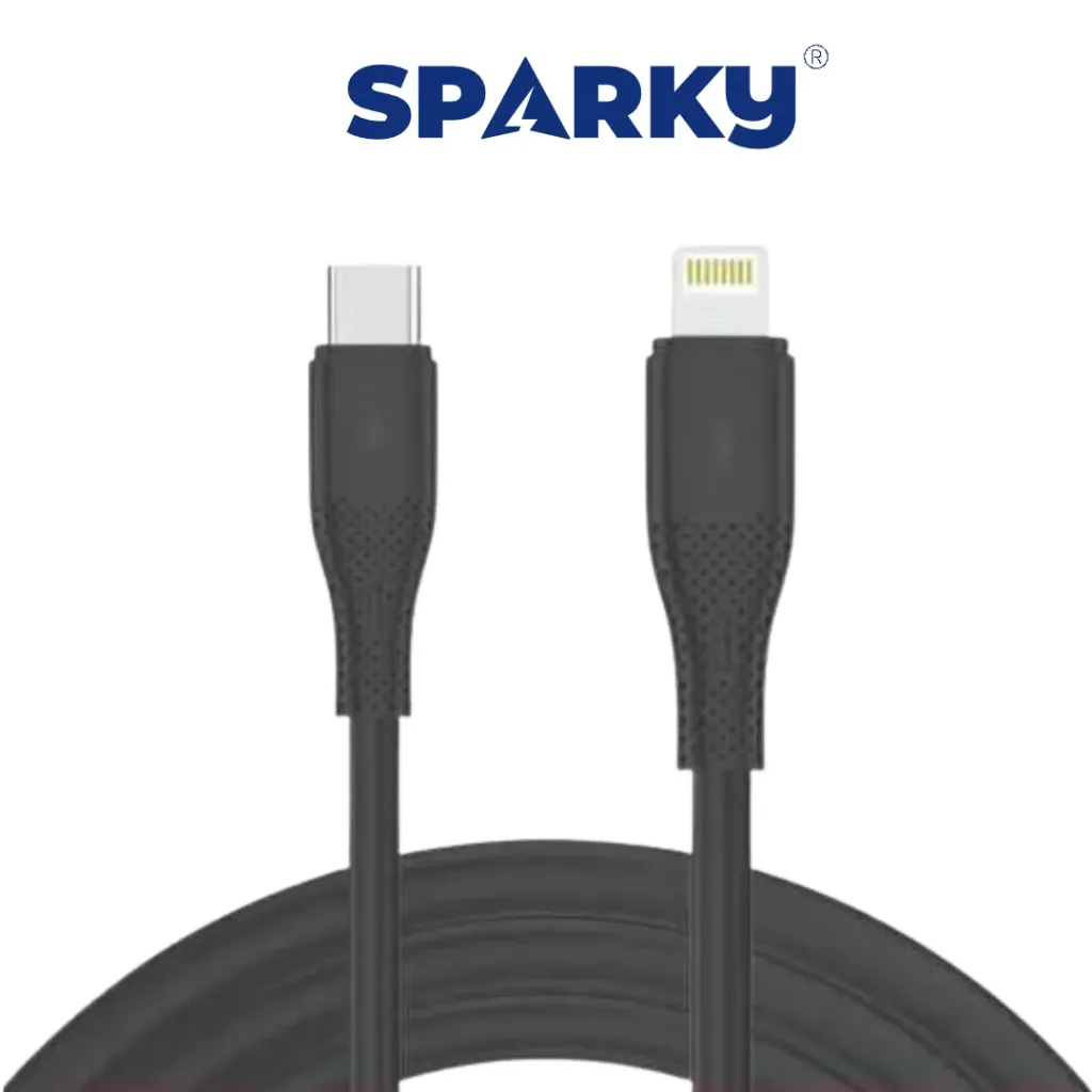 سلك شاحن سيلكون تايب سي - ايفون1 متر SK-2608